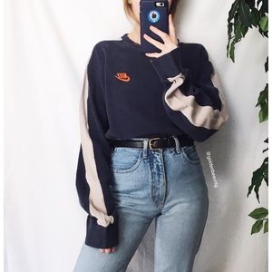 🍂 Vintage Nike Oversized Color Block Thermal 🍂